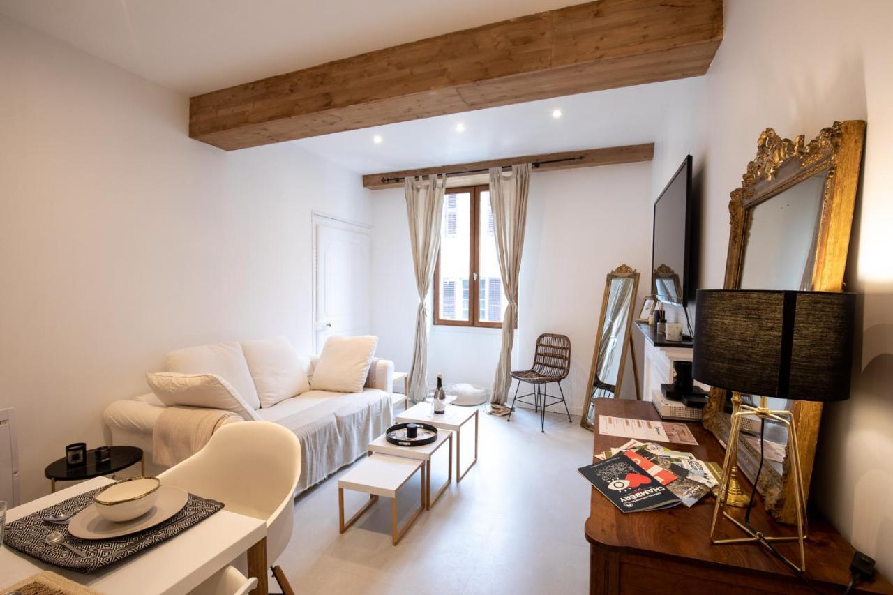 "L'Historique" - Charmant Appartement En Centre-Ville Historique ชองเบรี ภายนอก รูปภาพ